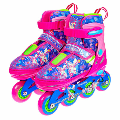 Ролики раздвижные размер 31-33 Рыжий Кот 7305PBS